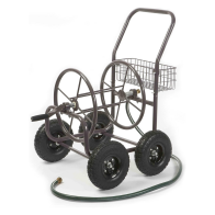 Liberty Garden Residential-Grade Steel Hose Reel Cart