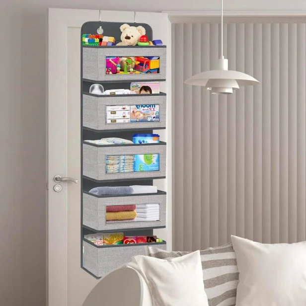 Over the door vinyl organizer by simply tidy on sale