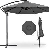 Best Choice Products 10-Foot LED Light Patio Umbrella