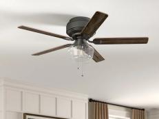 Whether you're shopping for an outdoor ceiling fan or a low-profile option for your tiny home office, we share our top ceiling fan picks for every space, need and budget.