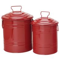 Galvanized Steel Bucket Set
