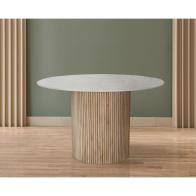 Hughie Marble Top Dining Table