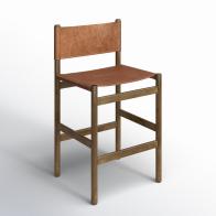 Matisse Leather Stool