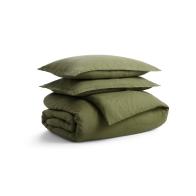 Stone Washed Linen Duvet Cover Set