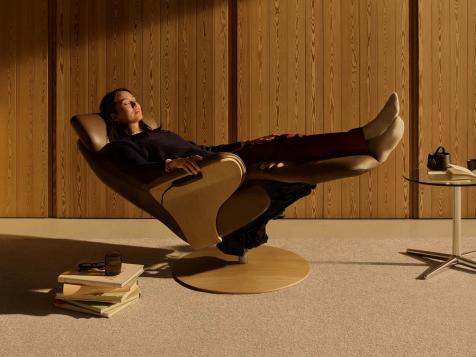 This New Recliner from Stressless Uses Zero-Gravity For Ultimate Comfort