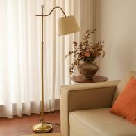Maraia 62.2 Golden Arched Floor Lamp