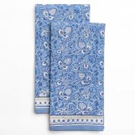 Pom Fan Flower Tea Towels