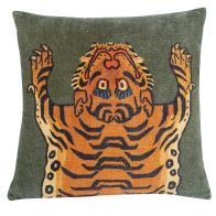 Tibetan Tiger Decorative Cushion