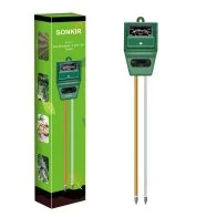SONKIR 3-in-1 Soil Moisture/Light/pH Tester