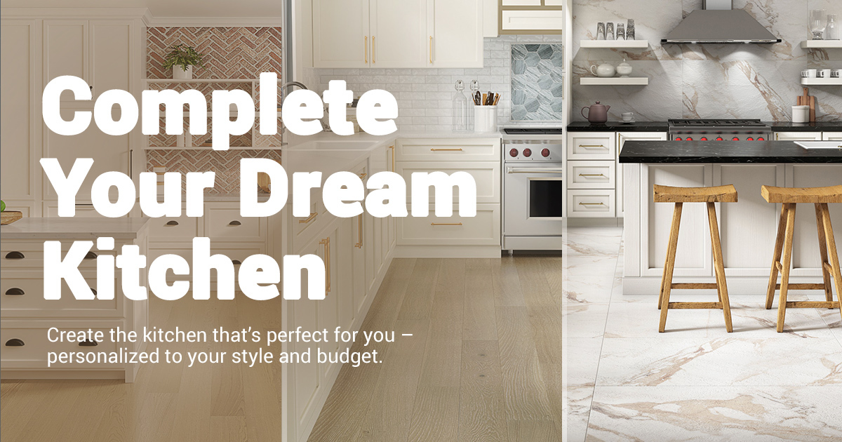 Complete Your Dream Kitchen Floor & Decor HGTV