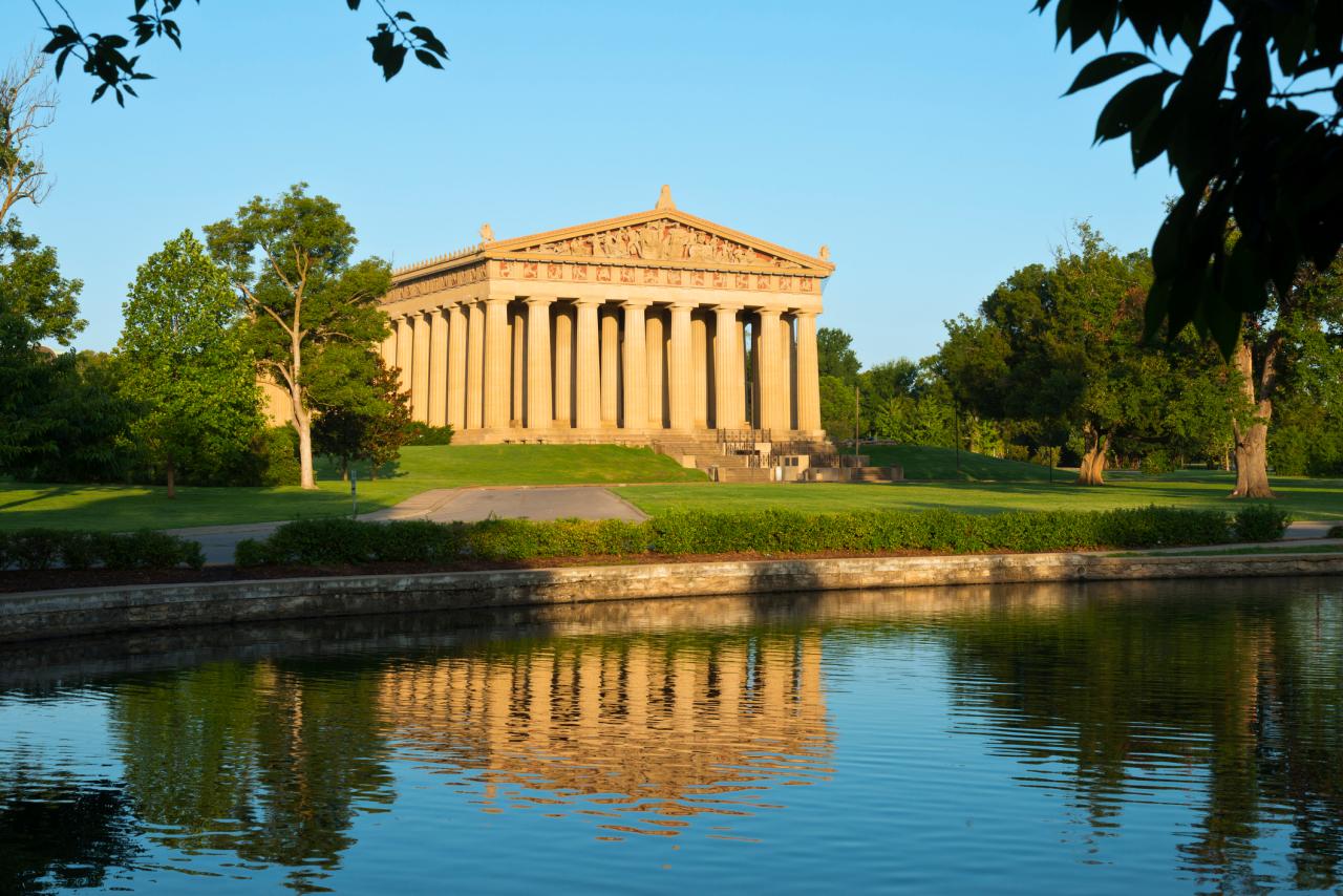 The Parthenon, Centennial Park, Nashville, Tennessee скачать