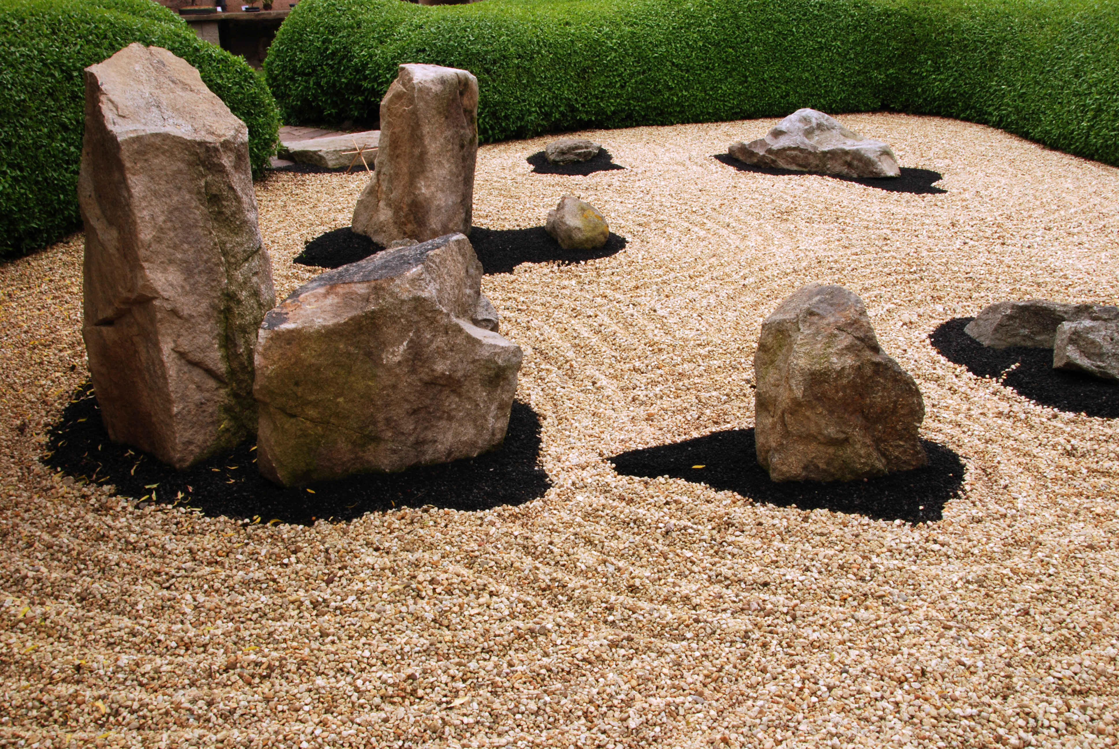 zen garden stones