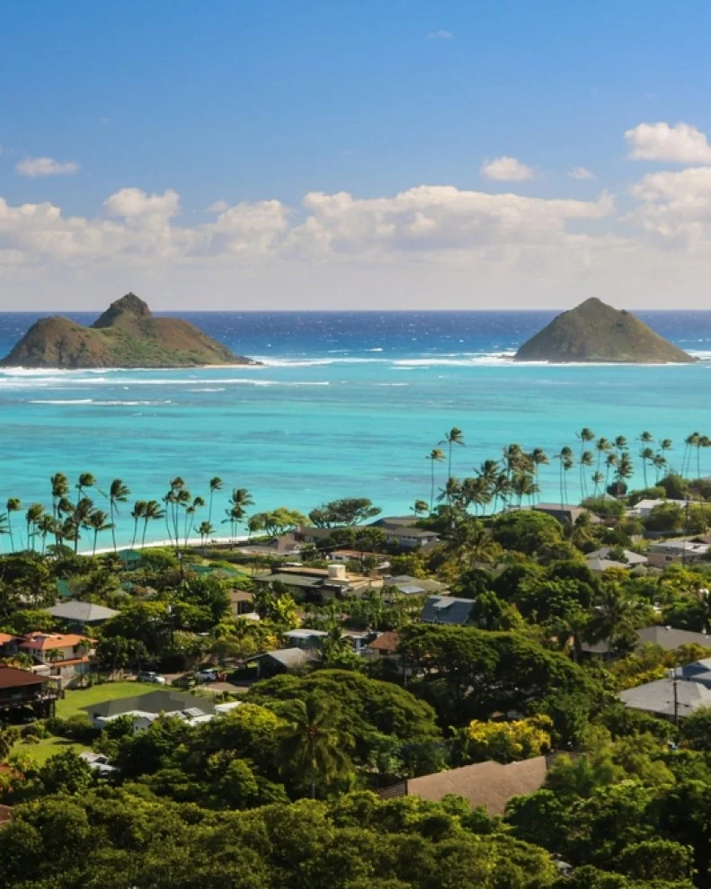 Na Mokulua Islands, Oahu, Hawaii