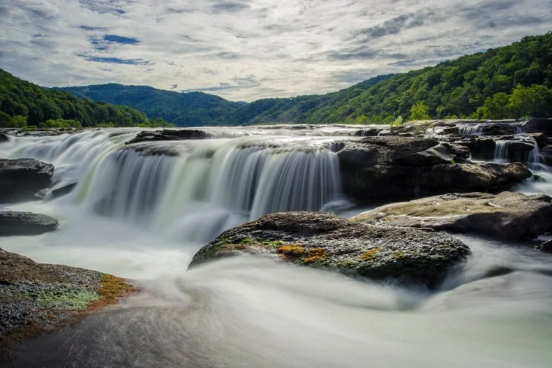 Sandstone Falls West Virginia USA