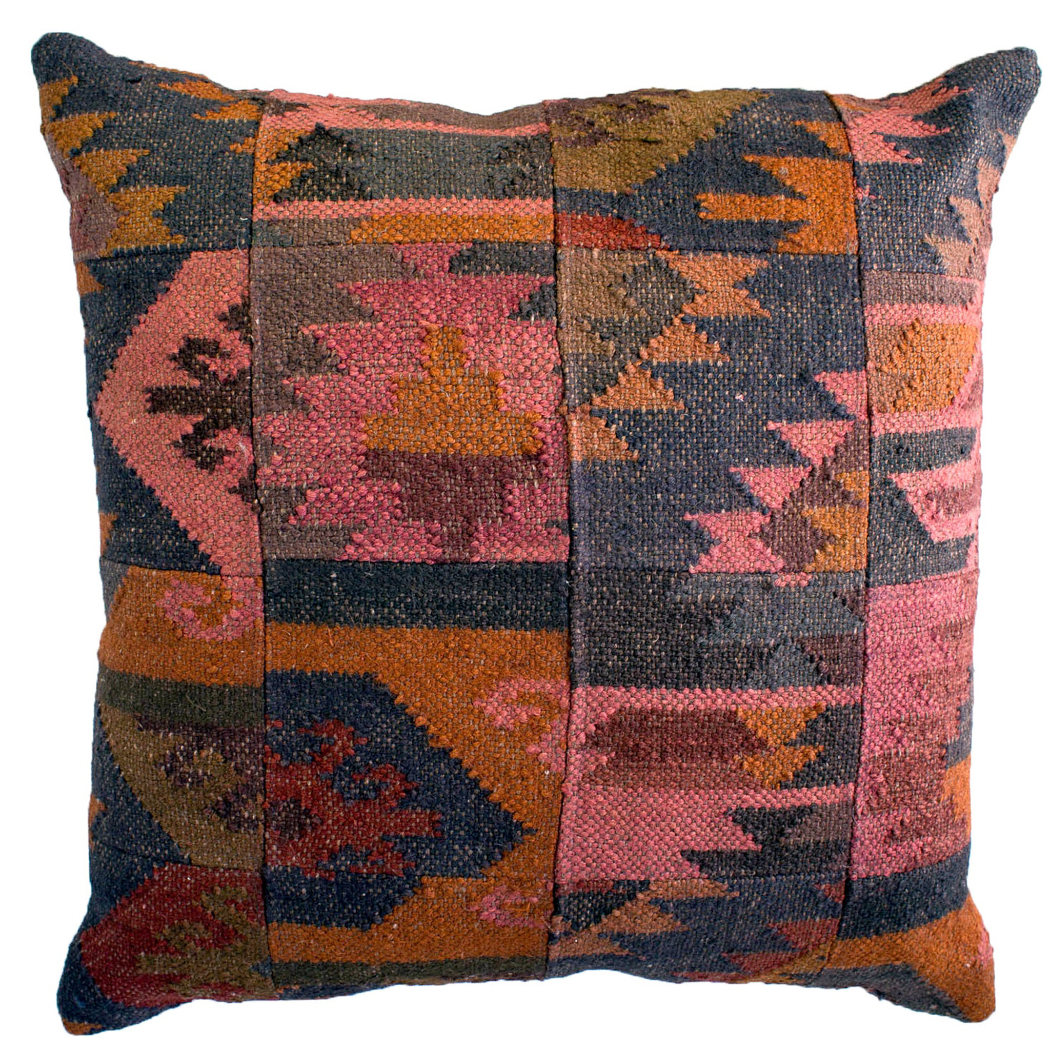 Jute Aztec Decorative Pillow