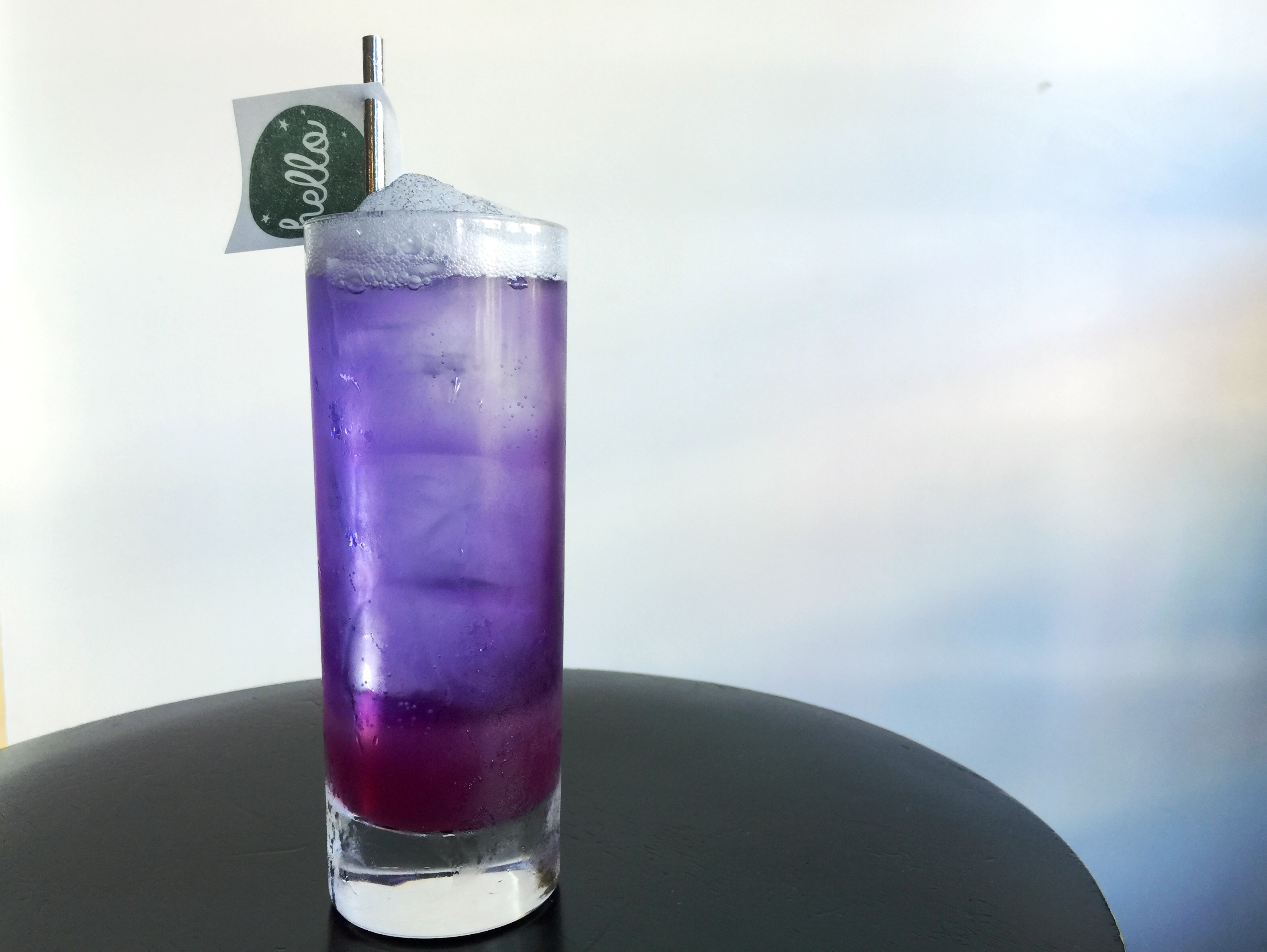 The butterfly pea plant is the secret to this color-changing cocktail.