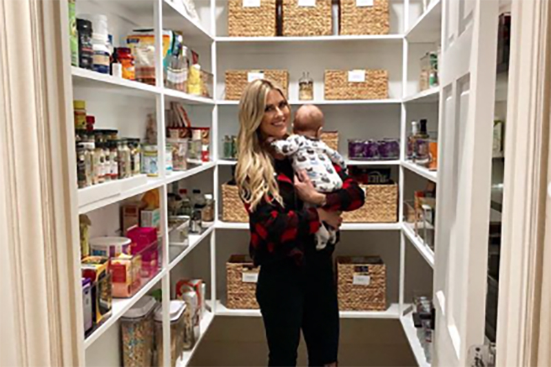 Earlier this week, Christina Anstead took to Instagram to show off her newly organized pantry and closet.