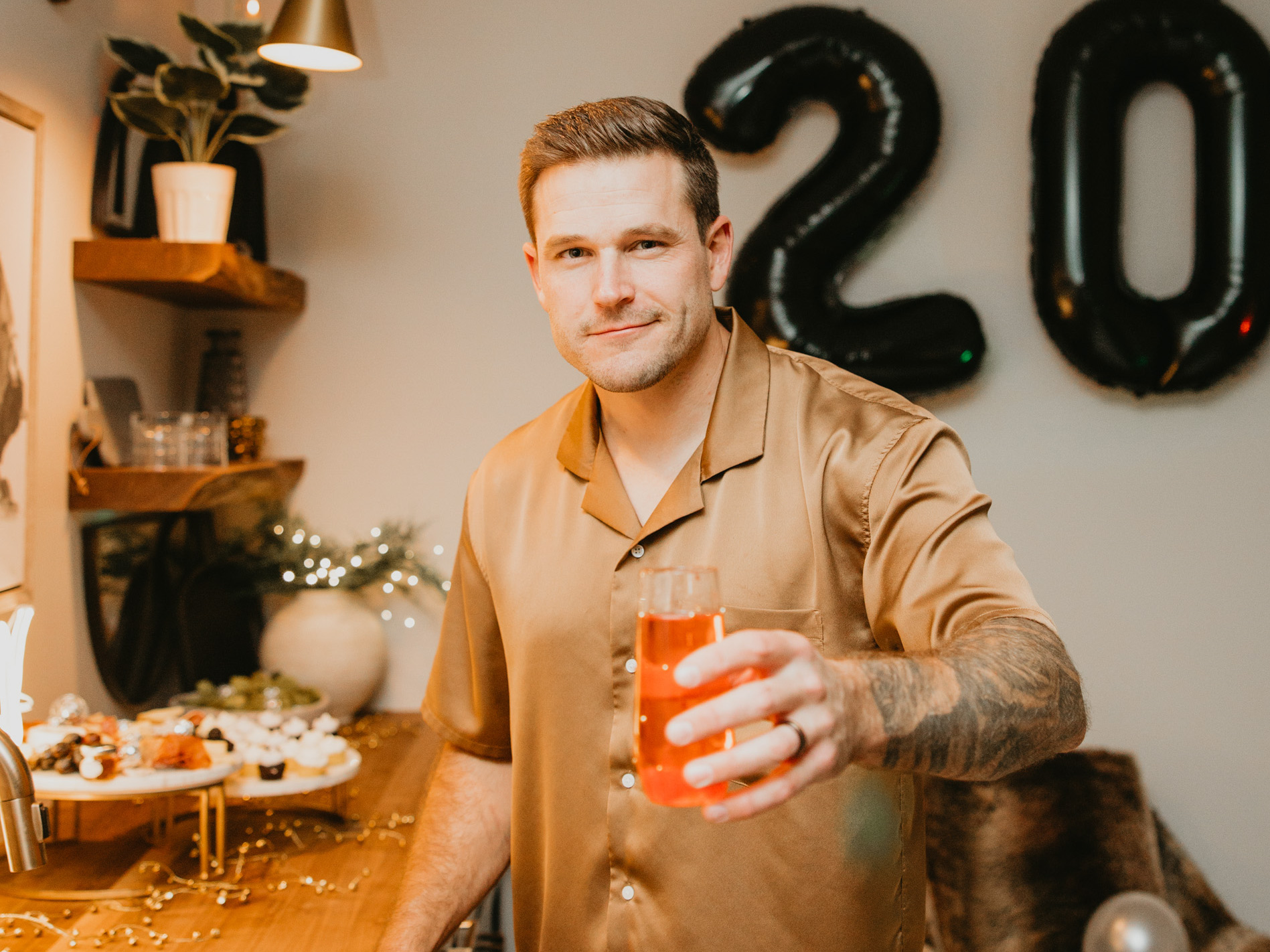 Ring in the New Year with the Down Home Fab host’s fun kid mocktail and his cocktail twist for the adults.