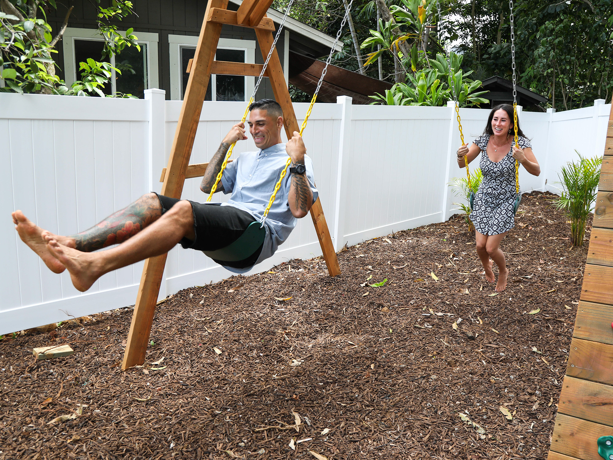 Meet Tristyn and Kamohai Kalama, the Power Couple Hosts of 'Renovation Aloha'