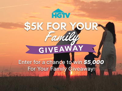 $5K for Your Family Giveaway