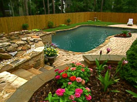 Family Backyard Pool