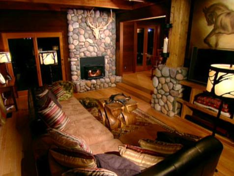 Mountain Lodge Living Room