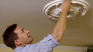 Installing a Ceiling Medallion