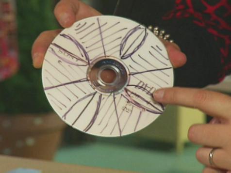 Turn CDs Into Ornaments