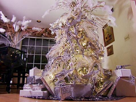 Silver and Gold Christmas Tree