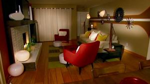 Retro Modern Living Room