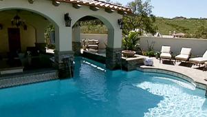 Spanish-Style Pool and Patio