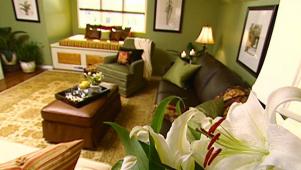 Green Living Room Ideas Decorating Hgtv Green Family Room 01 07