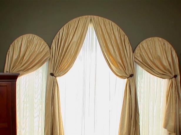 Arched Window Treatment Choices Video Hgtv