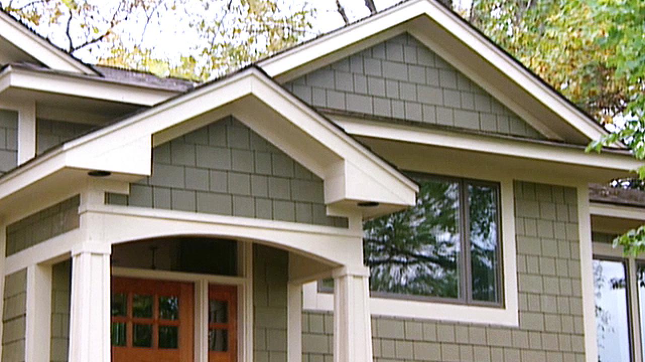 Craftsman Style Exterior Home Makeover