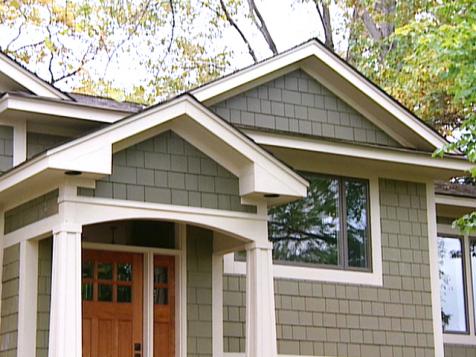 Craftsman Style Exterior Home Makeover