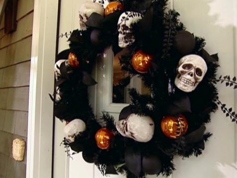 Decorative Halloween Wreath