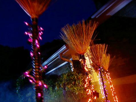 Witchy Broomstick Decorations