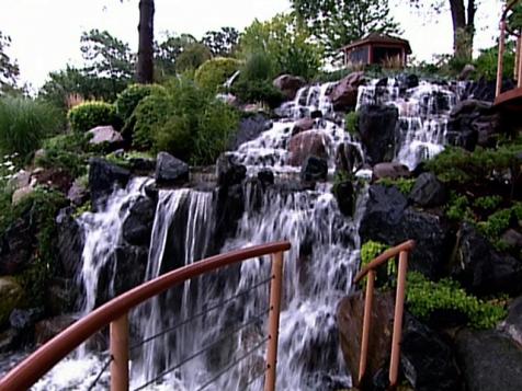 Waterfall Backyard