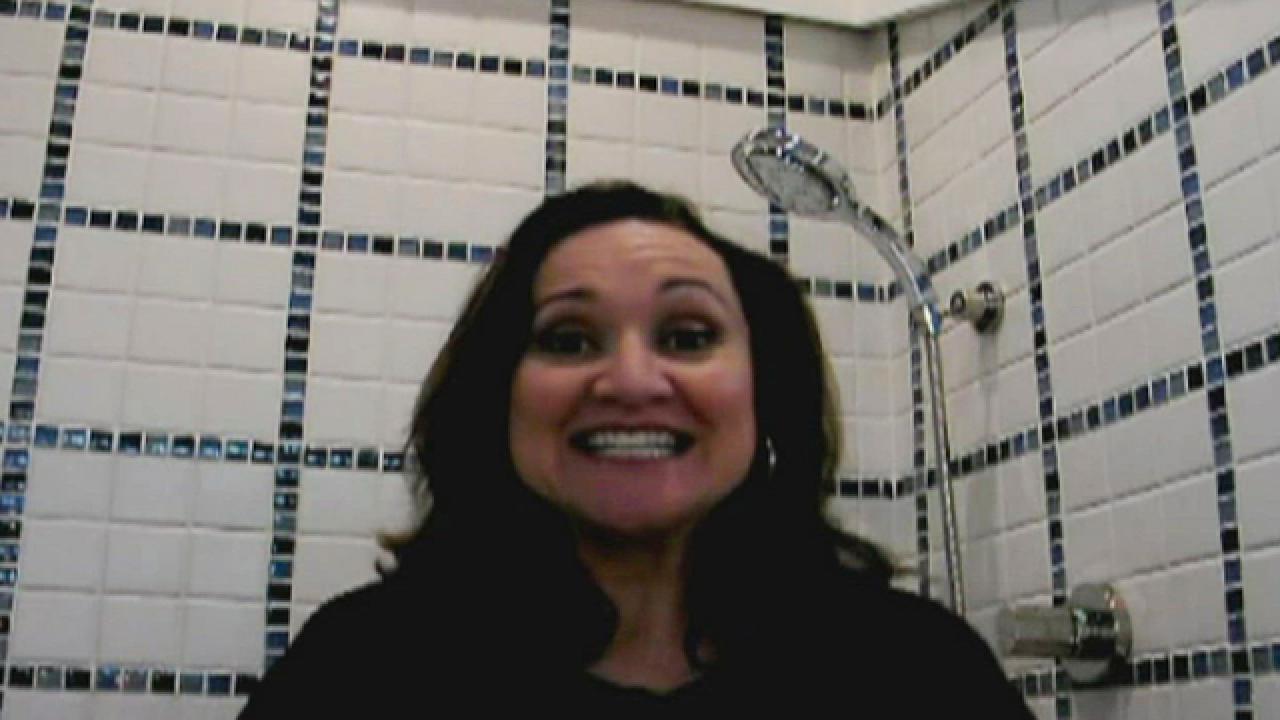Gail in the Shower