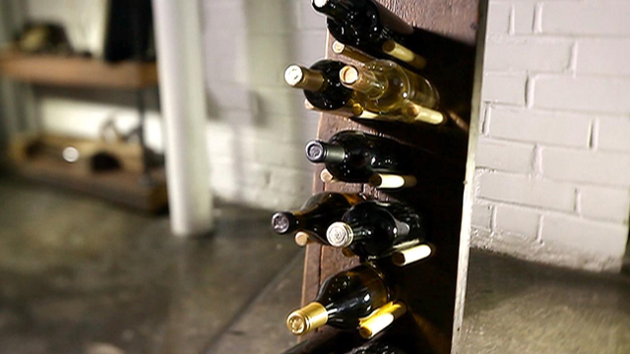 DanMade Primitive Wine Rack