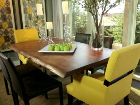 Green Home Dining Room Design