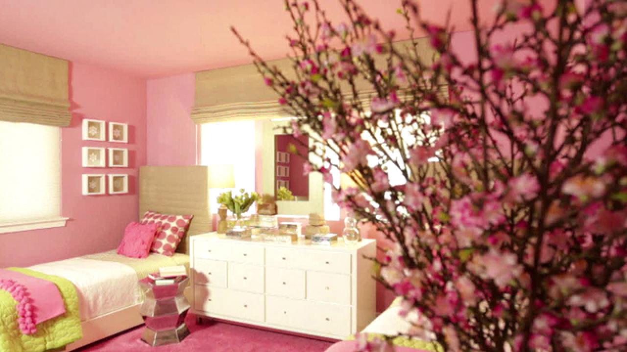 Green Home Girl's Room Design