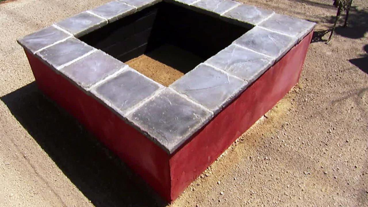 Fire-Resistant Fire Pit
