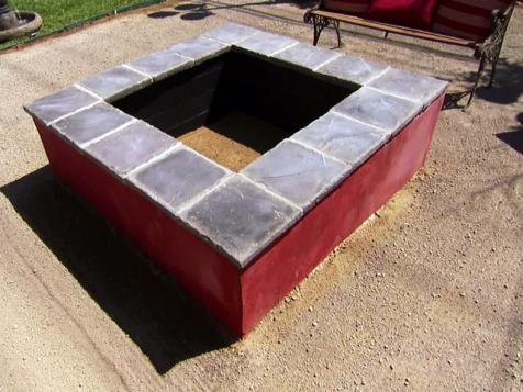 Fire-Resistant Fire Pit
