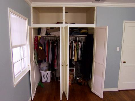 His-and-Her Bedroom Closet