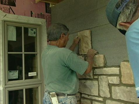 Direct Applied Stone Veneer