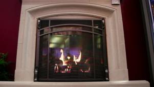 Two-Sided Gas Fireplace Ideas