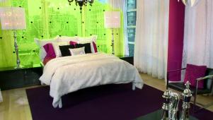 Colorful Loft Bedroom