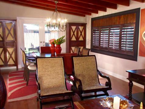 Cuban-Inspired Living Room