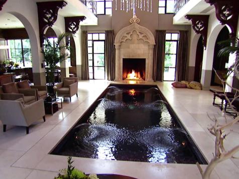 Mansion Surrounds Indoor Pool